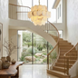 Alabaster Tiered Round Chandelier