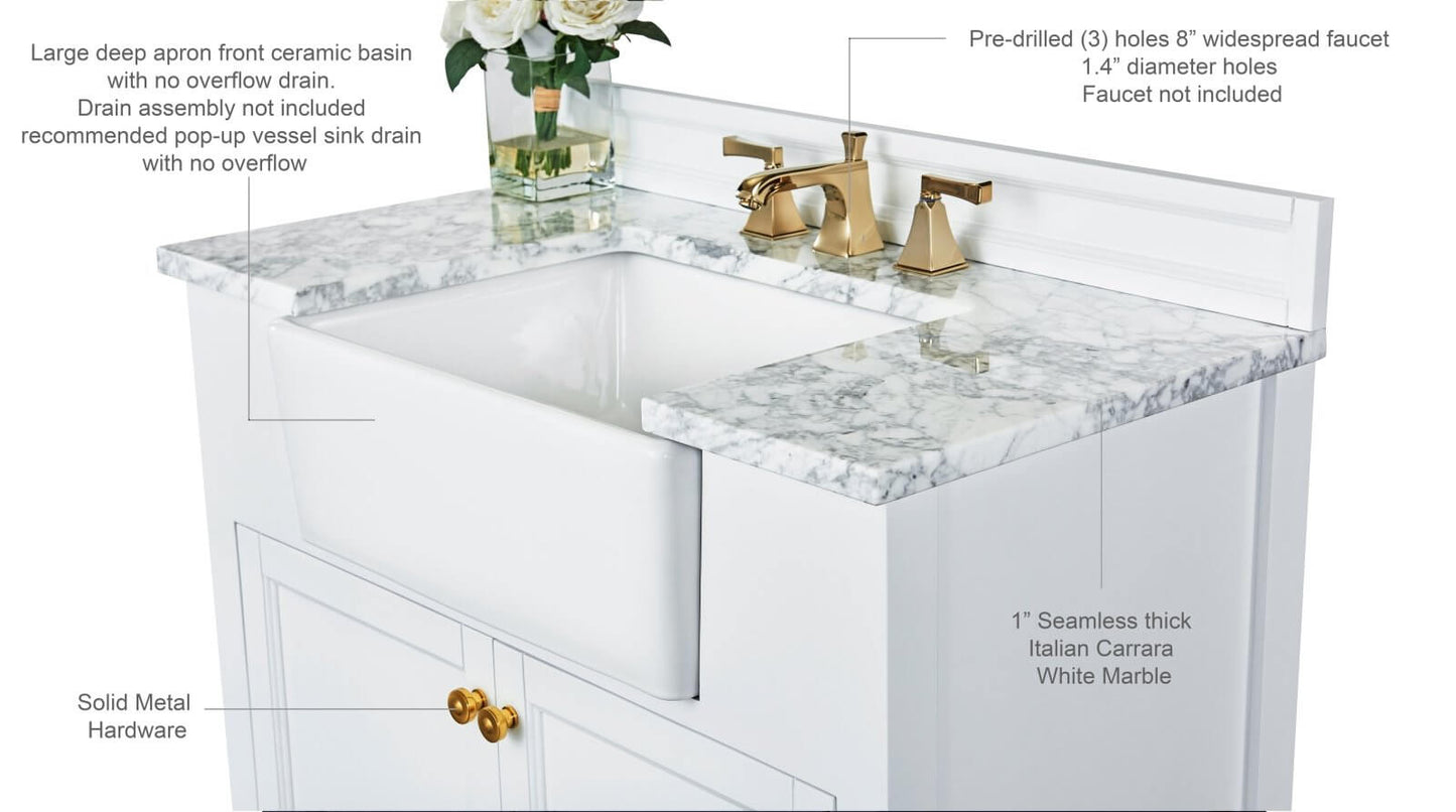 Adeline 36" Bath Vanity Set
