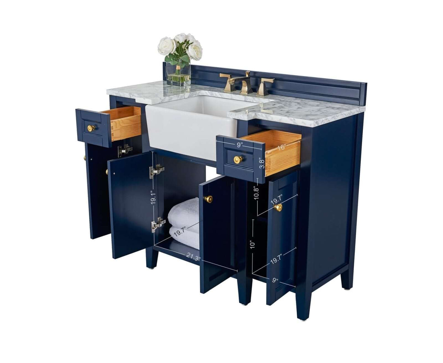 Adeline 48" Bath Vanity Set