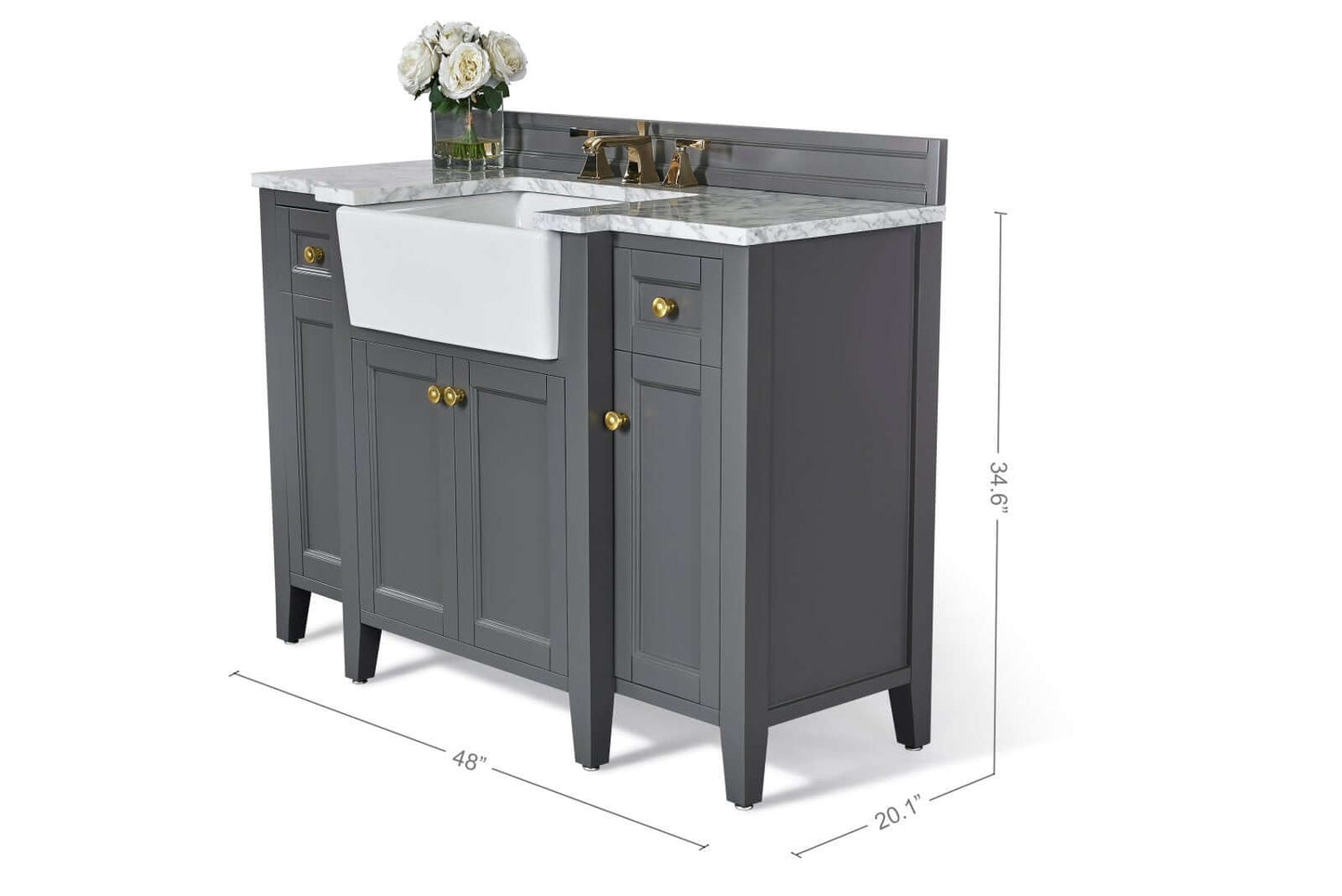 Adeline 48" Bath Vanity Set
