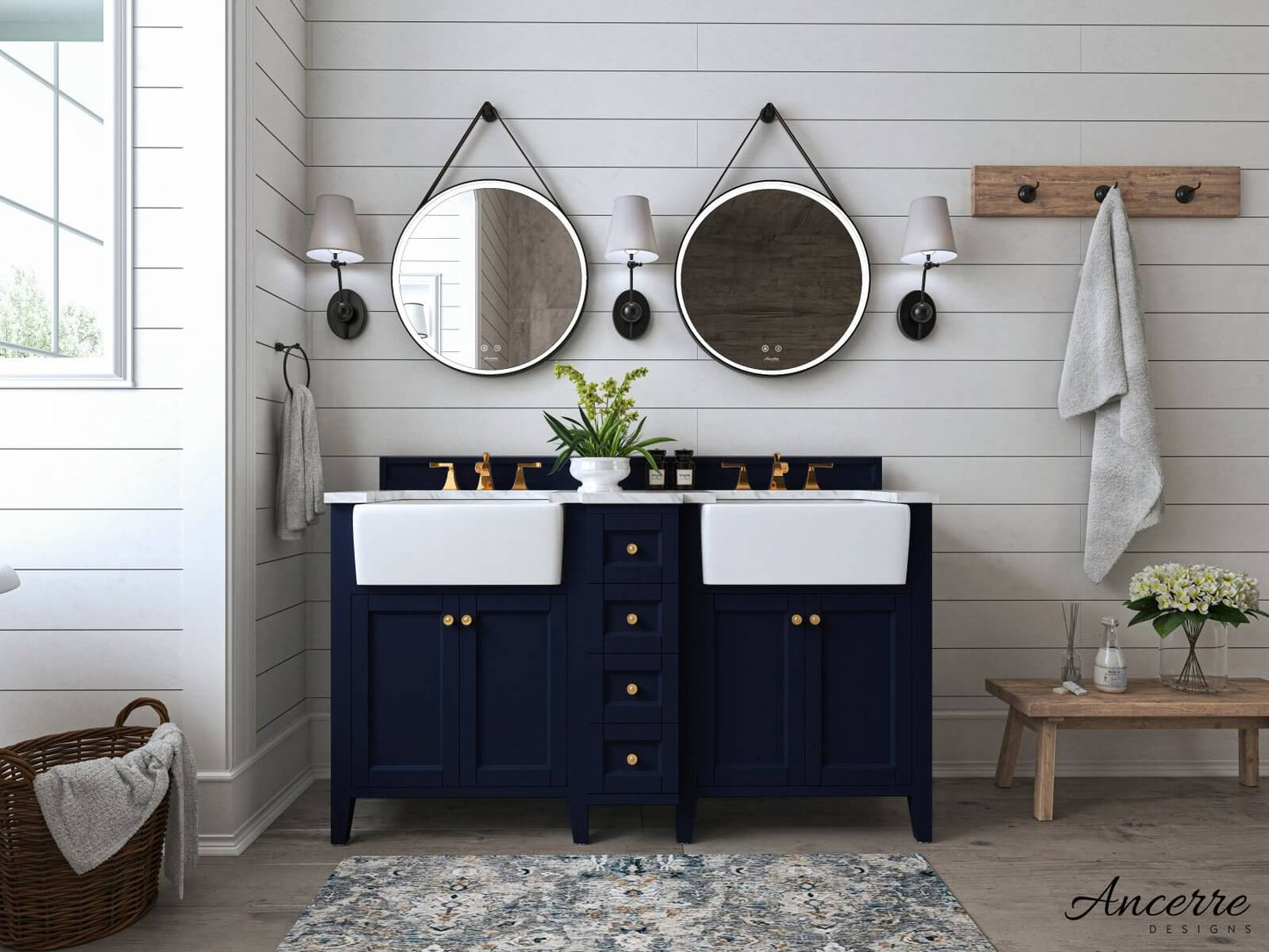 Adeline 60" Bath Vanity Set
