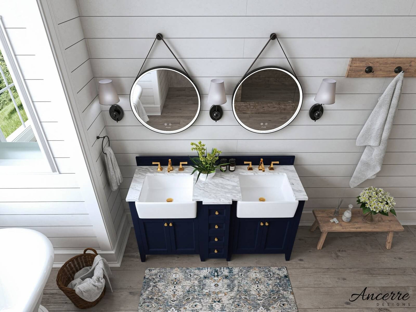 Adeline 60" Bath Vanity Set