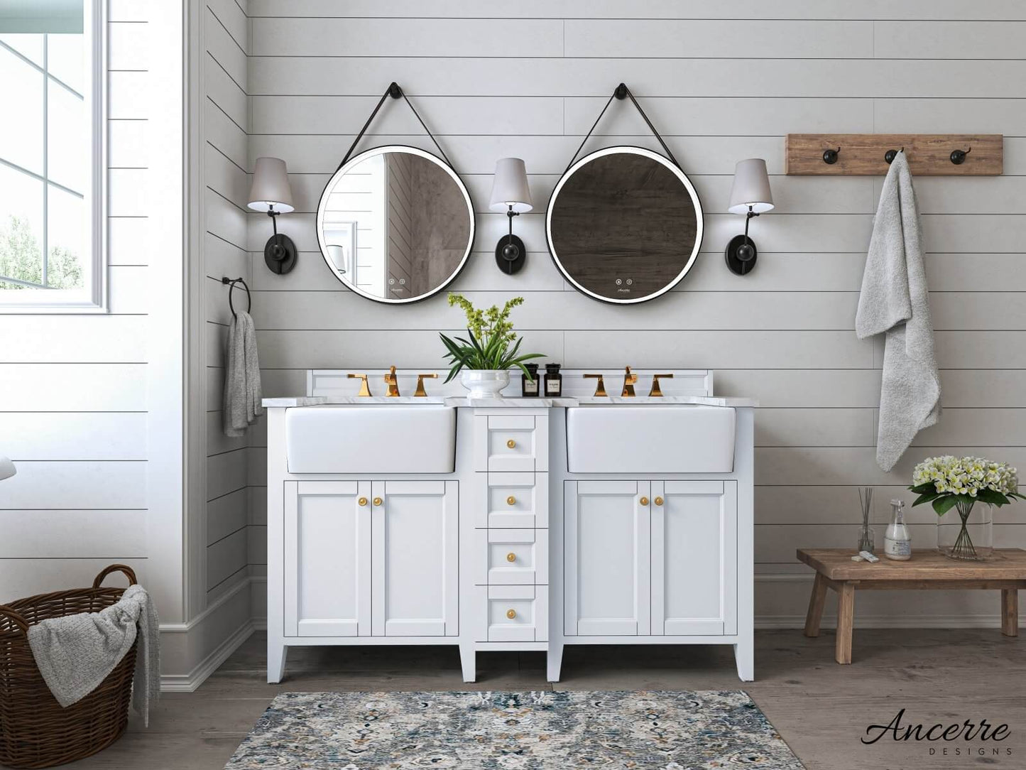 Adeline 60" Bath Vanity Set