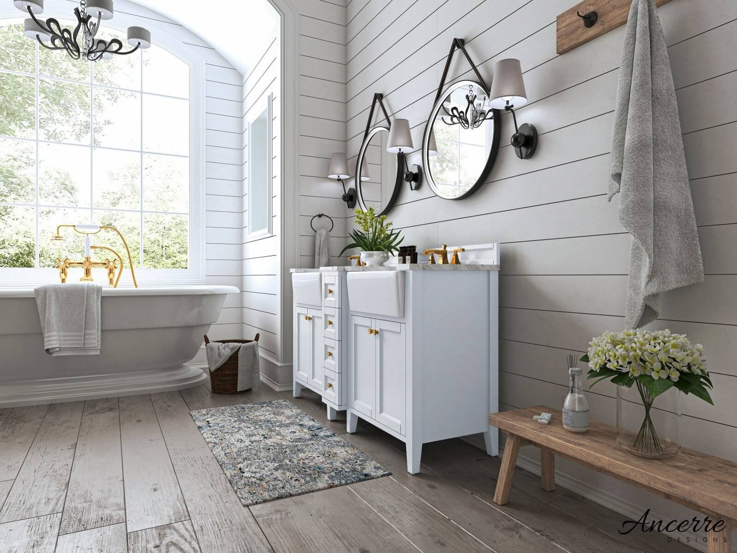 Adeline 60" Bath Vanity Set