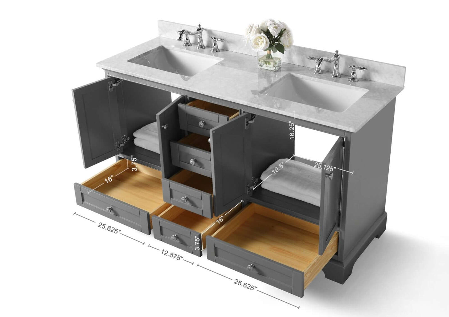 Audrey 72" Bath Vanity Set