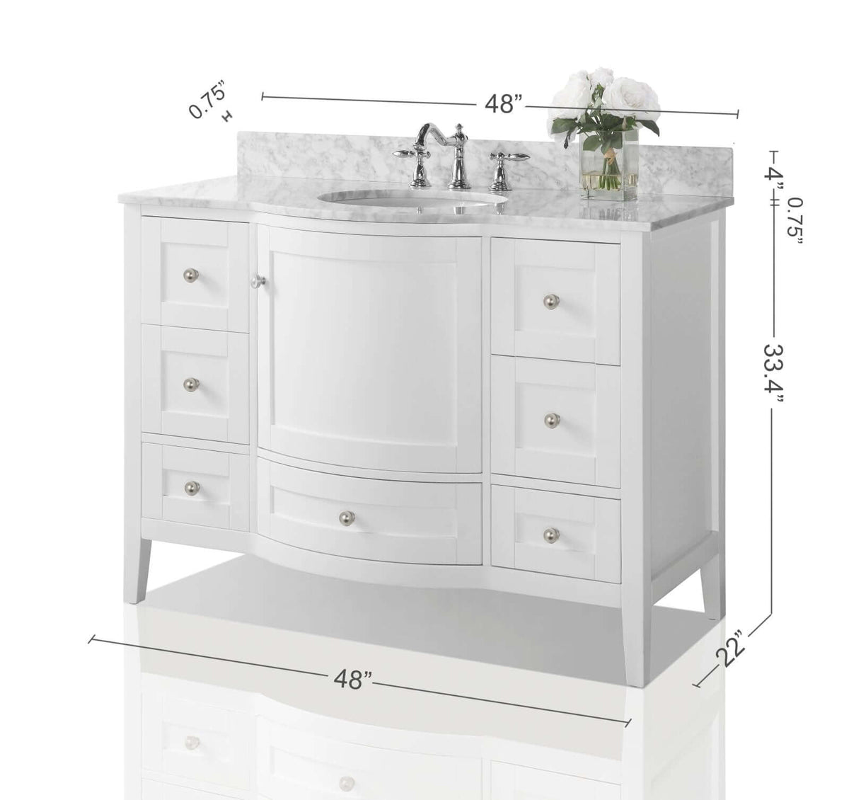 Lauren 48" Bath Vanity Set