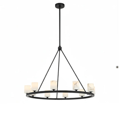 Aragon Light Alabaster Chandelier