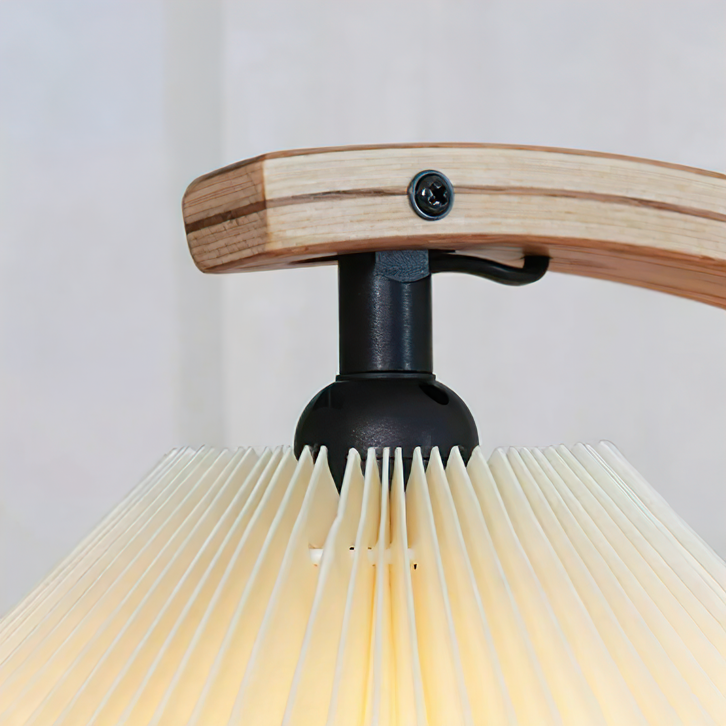 Arc Bentwood Floor Lamp