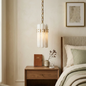 Artisanal Alabaster Large Chandelier