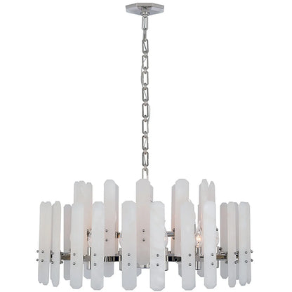Artisanal Alabaster Large Chandelier