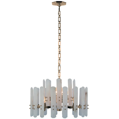 Artisanal Alabaster Large Chandelier
