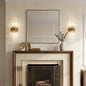 Artisanal Rippled Glass Wall Sconce