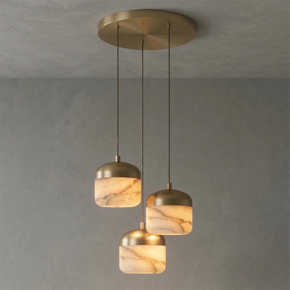 AstaVera Alabaster Pendant Light