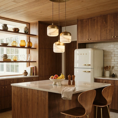 AstaVera Alabaster Pendant Light