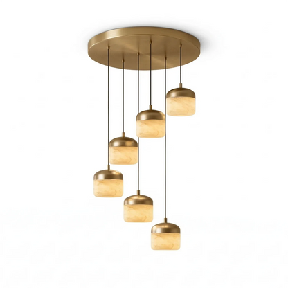 AstaVera Alabaster Pendant Light
