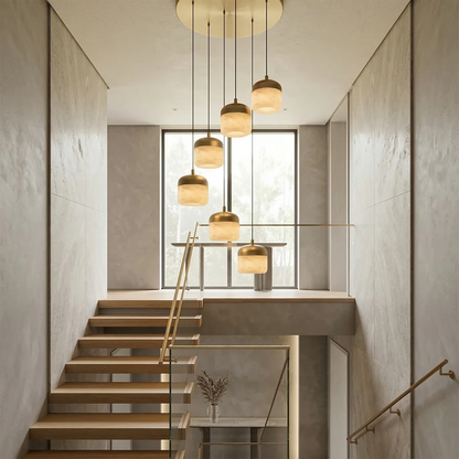 AstaVera Alabaster Pendant Light