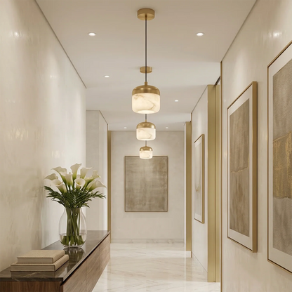 AstaVera Alabaster Pendant Light