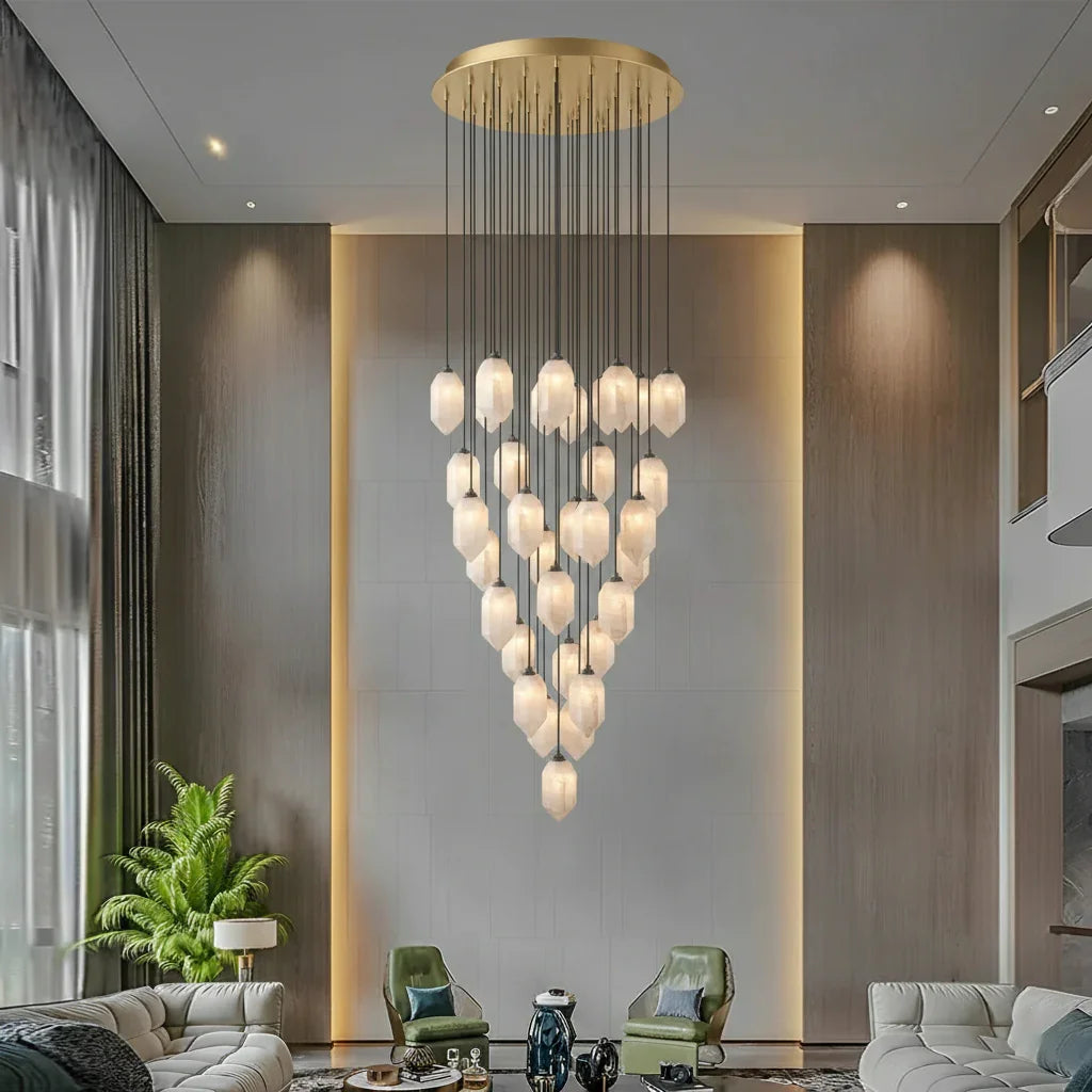 Aubrey Alabaster Pendant Light