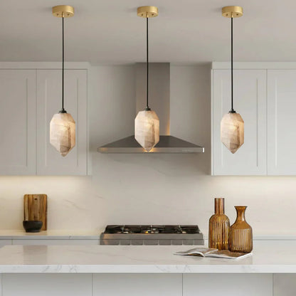 Aubrey Alabaster Pendant Light
