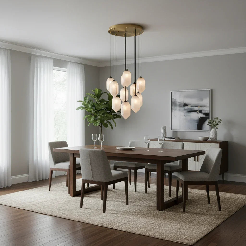 Aubrey Alabaster Pendant Light