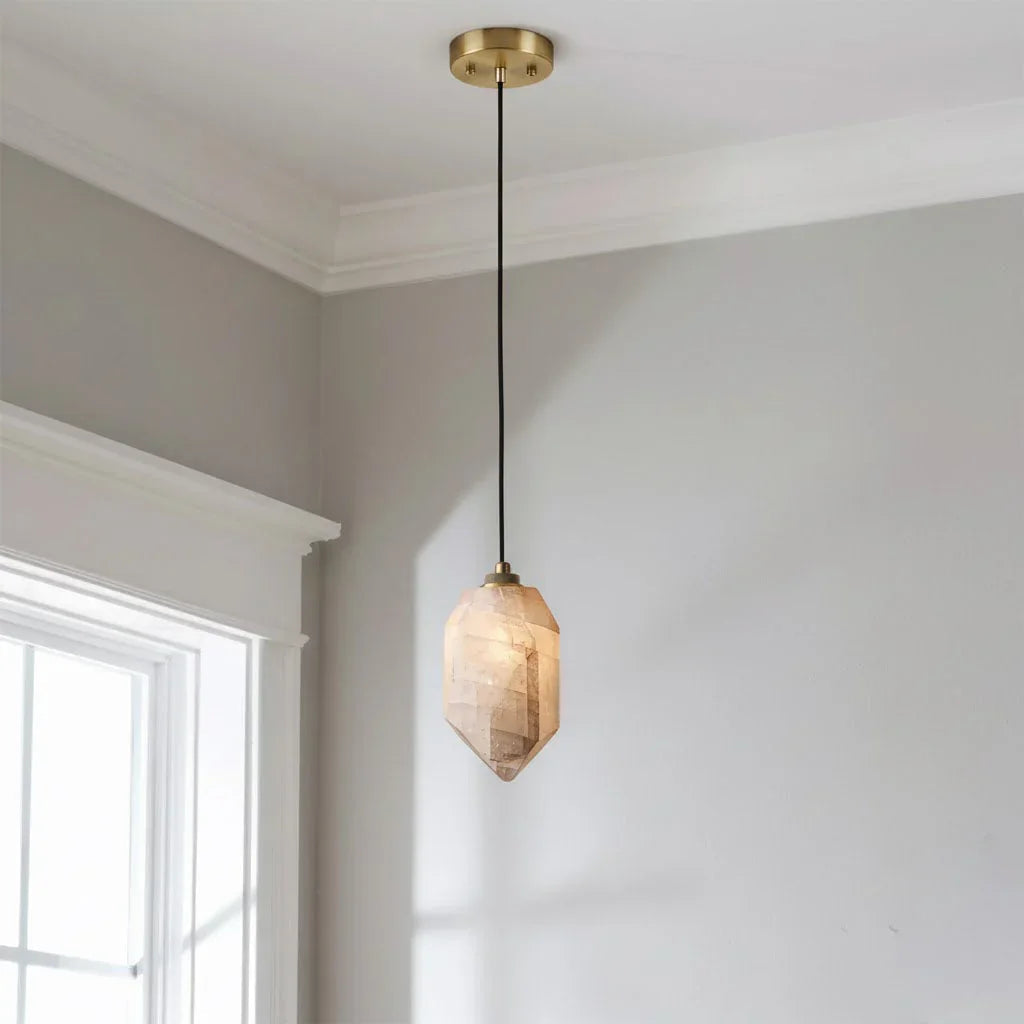 Aubrey Alabaster Pendant Light