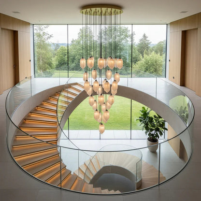 Aubrey Alabaster Pendant Light