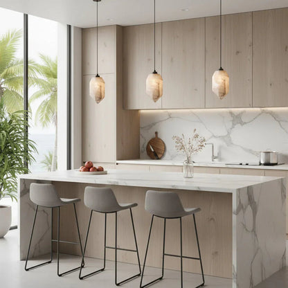 Aubrey Alabaster Pendant Light
