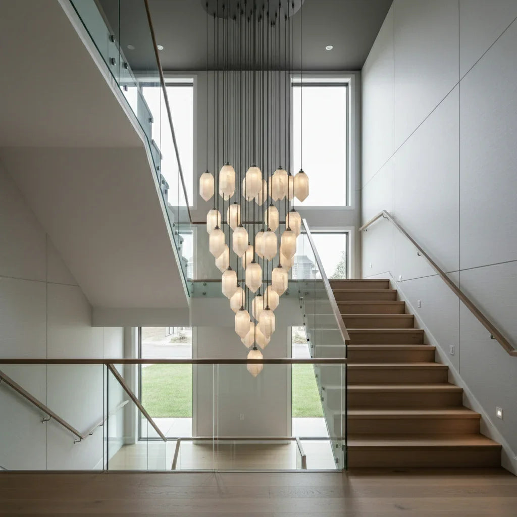 Aubrey Alabaster Pendant Light