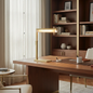 Audobos Glass Task Table Lamp