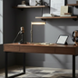 Audobos Glass Task Table Lamp