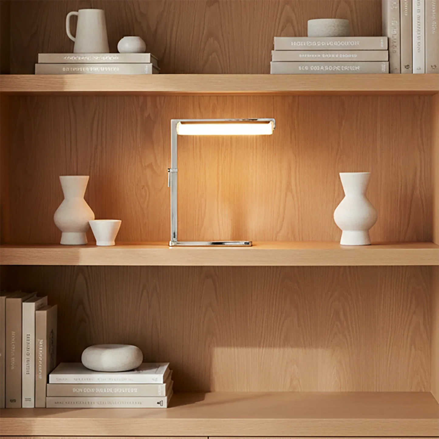 Audobos Glass Task Table Lamp
