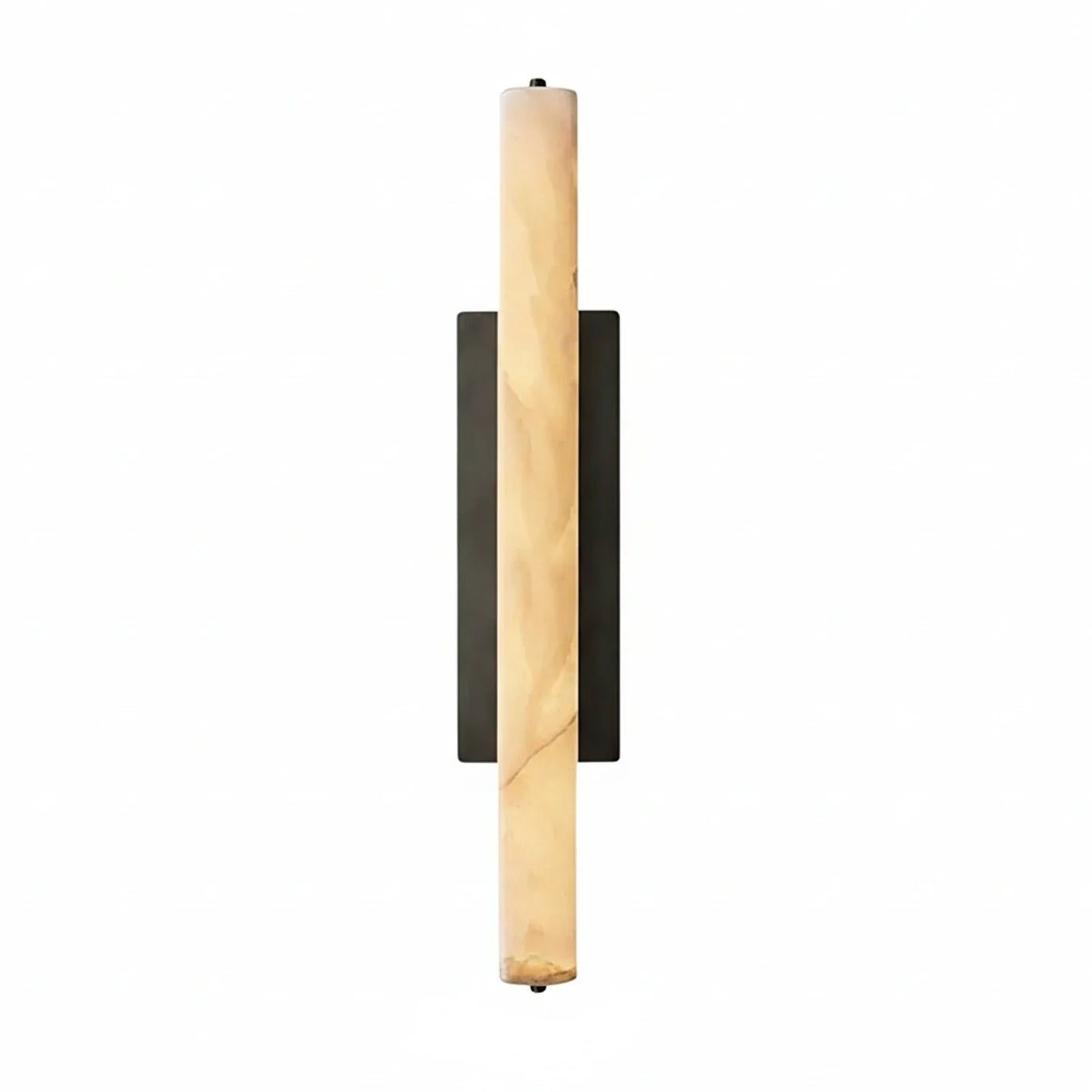 Audon Natural Linear Alabaster Stone Wall Sconce