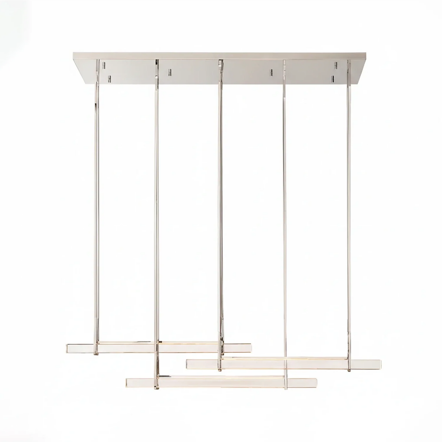 Audubon Crystal-Glow Multi-Bar Linear Chandelier