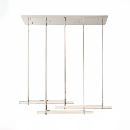 Audubon Crystal-Glow Multi-Bar Linear Chandelier