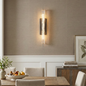 Audubonne Minimalist Crystal Column Sconce