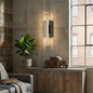 Audubonne Minimalist Crystal Column Sconce