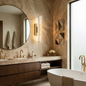 Audubonne Minimalist Crystal Column Sconce