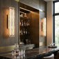 Audubonne Minimalist Crystal Column Sconce