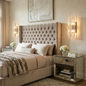 Audubonne Minimalist Crystal Column Sconce