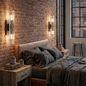 Audubonne Minimalist Crystal Column Sconce