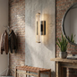 Audubonne Minimalist Crystal Column Sconce