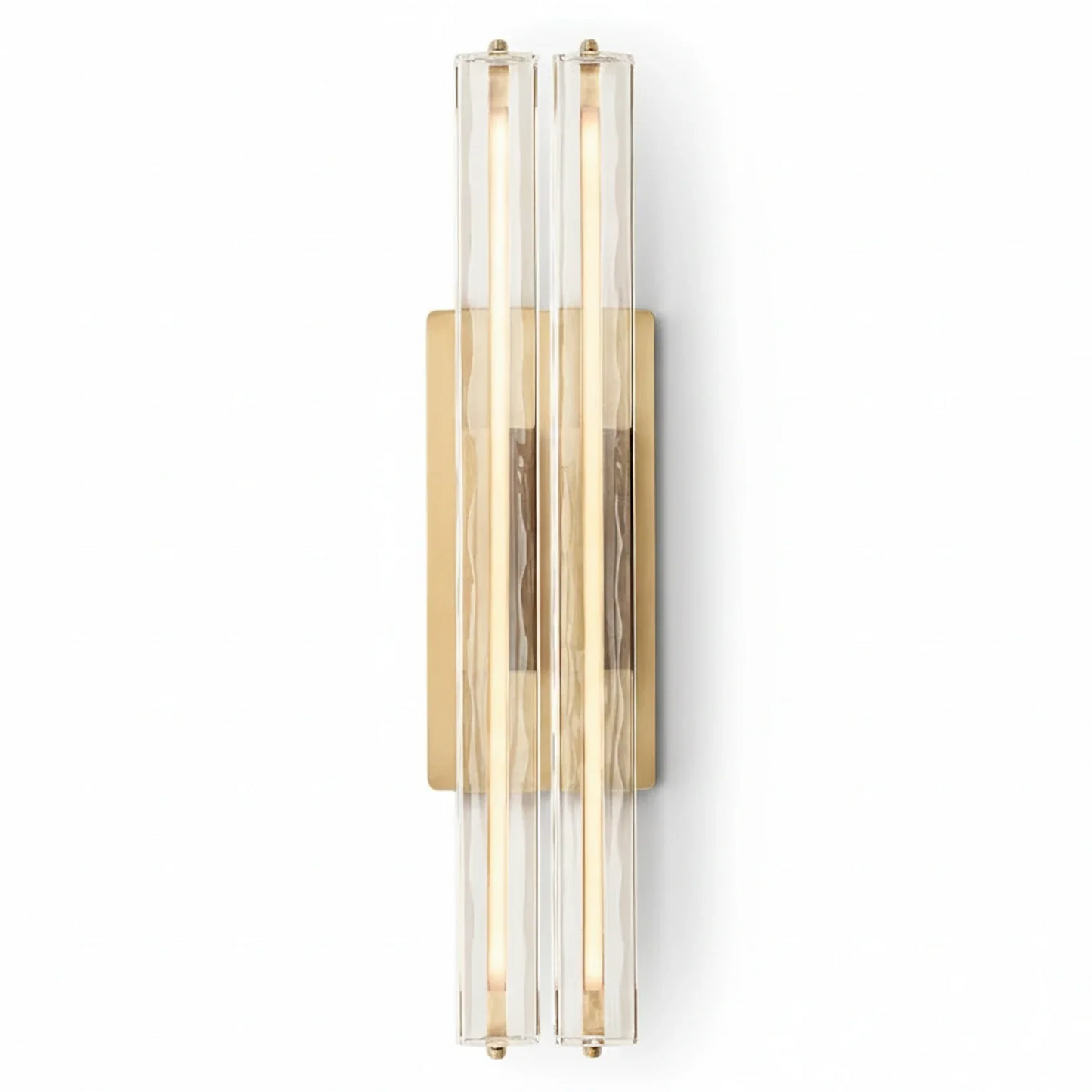 Audubonne Minimalist Crystal Column Sconce