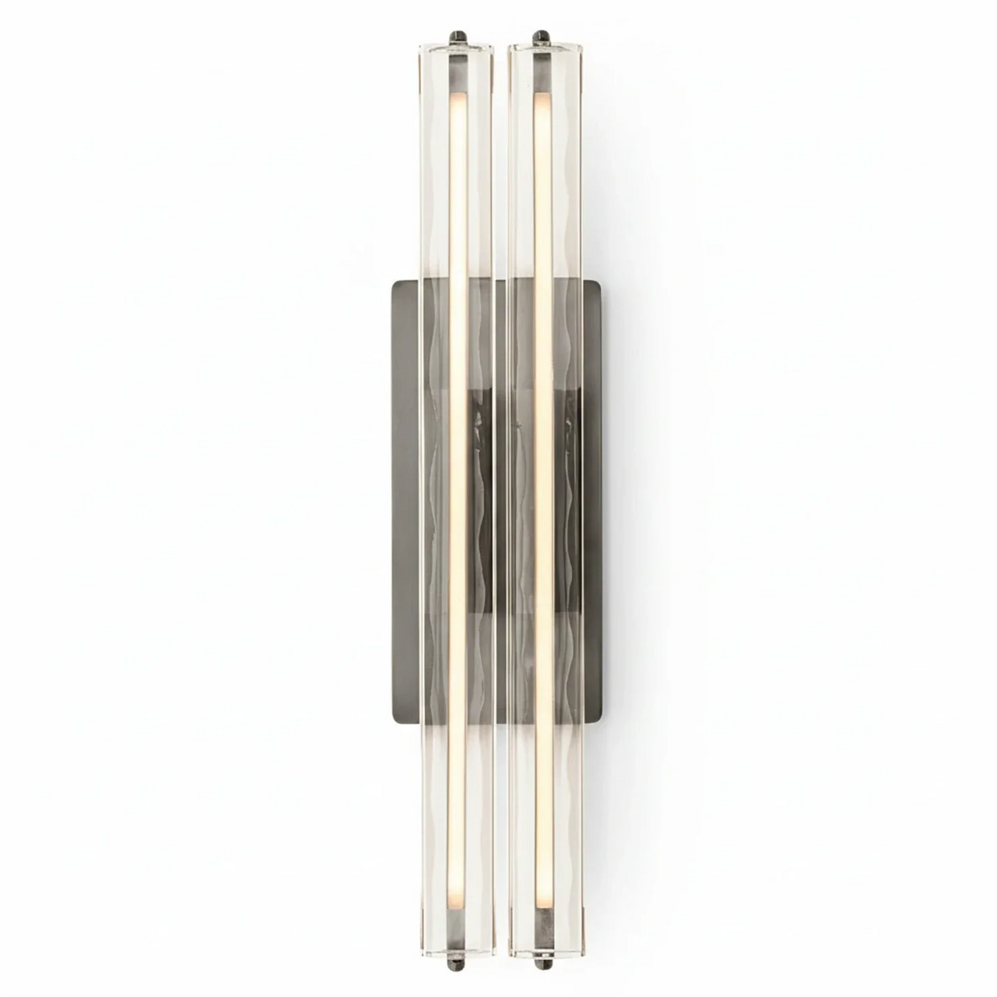 Audubonne Minimalist Crystal Column Sconce