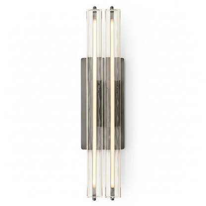 Audubonne Minimalist Crystal Column Sconce