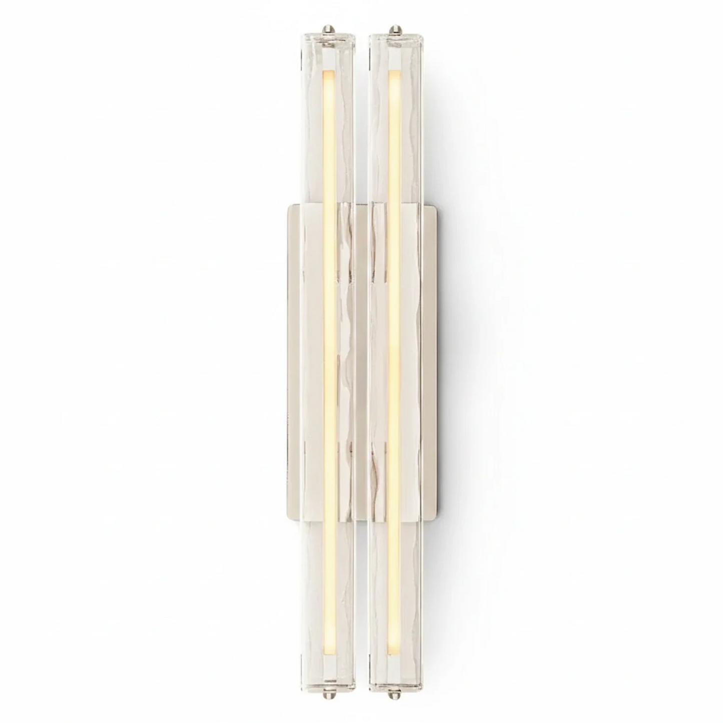Audubonne Minimalist Crystal Column Sconce