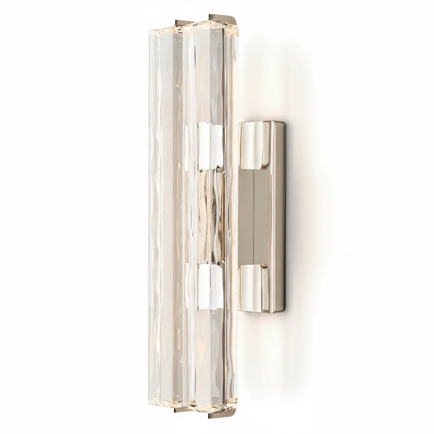 Audubonne Minimalist Crystal Column Sconce