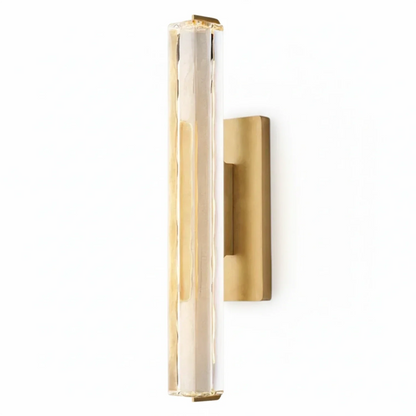 Audubonne Minimalist Crystal Column Sconce