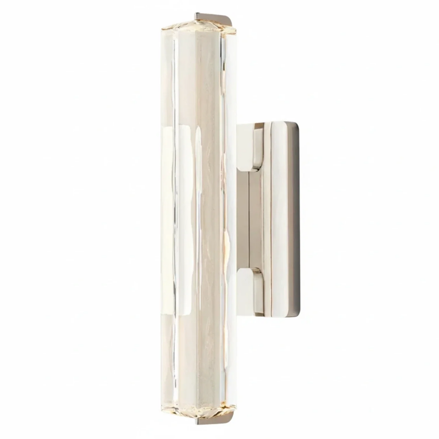 Audubonne Minimalist Crystal Column Sconce