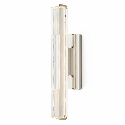 Audubonne Minimalist Crystal Column Sconce