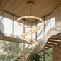 Aura Alabaster Orb Chandelier